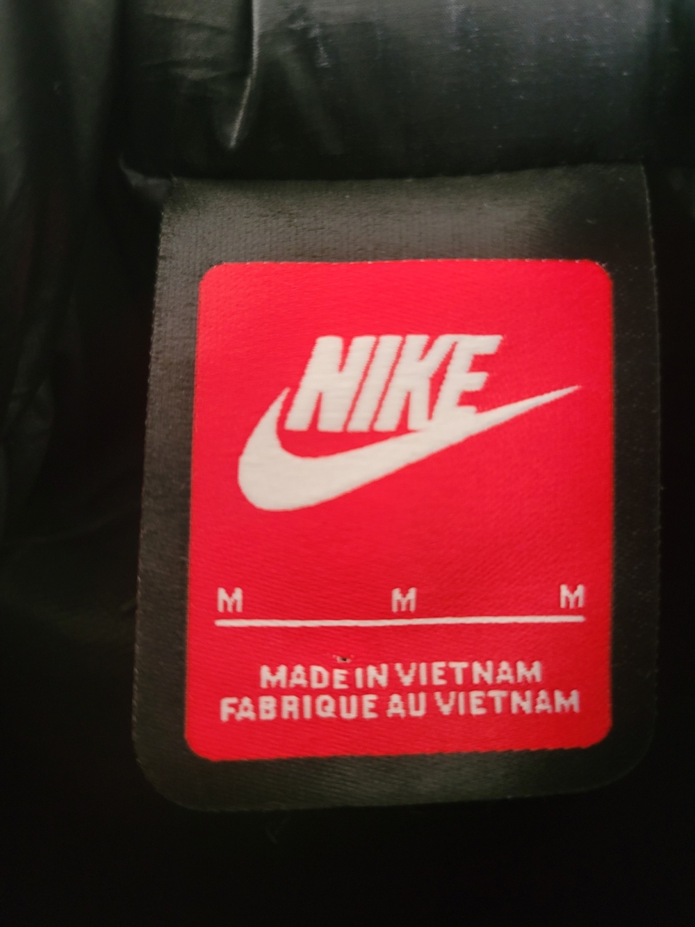 Nike Tech Bubble Jacket Black Anthracite Puffer Men’s Size Medium - Picture 9 of 10